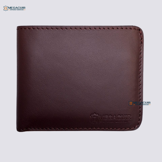 Portefeuille Marron Chocolat