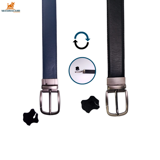 Ceinture Noir & Bleu